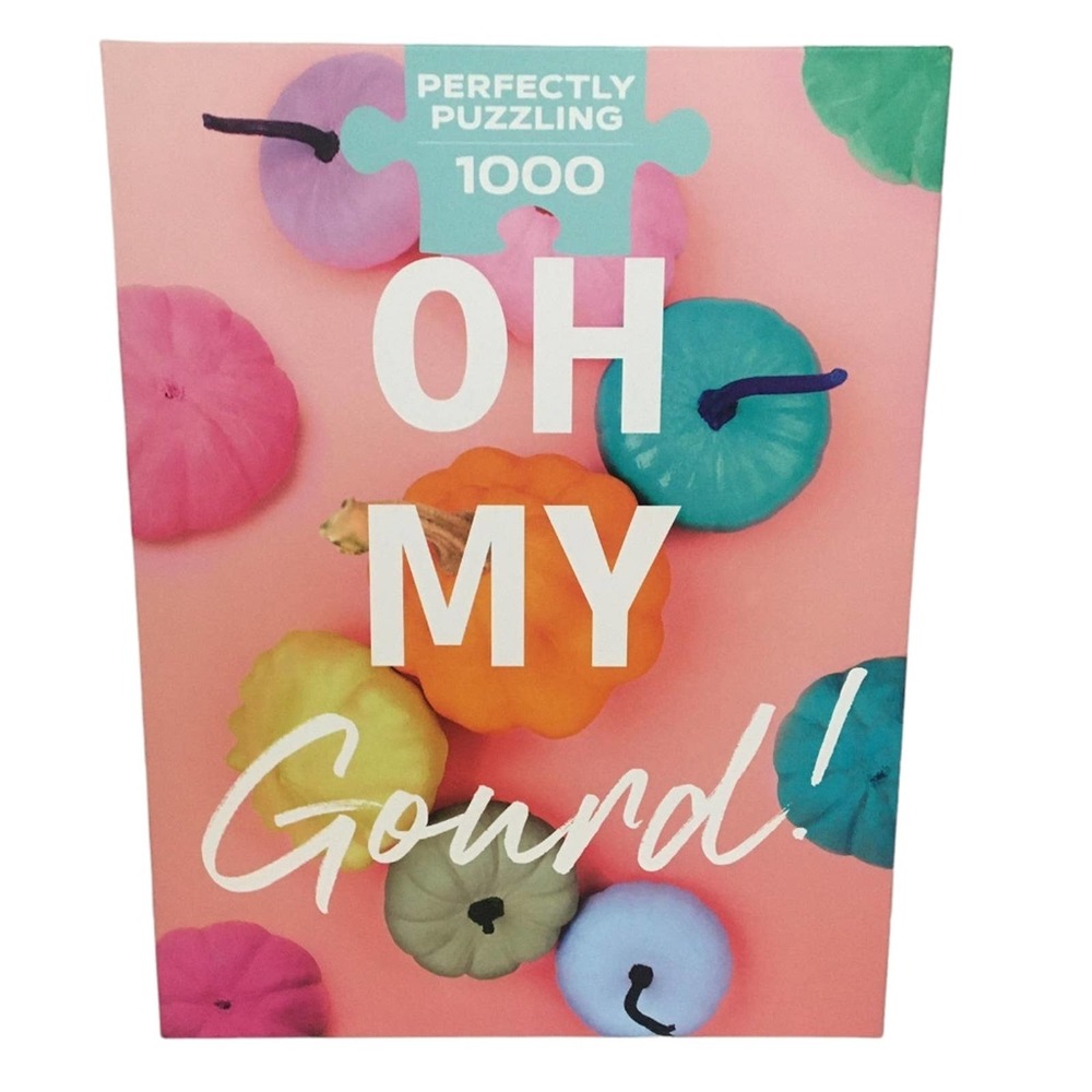 Talking Tables: "OH My Gourd!" 1000 piece Jigsaw Puzzle. New.